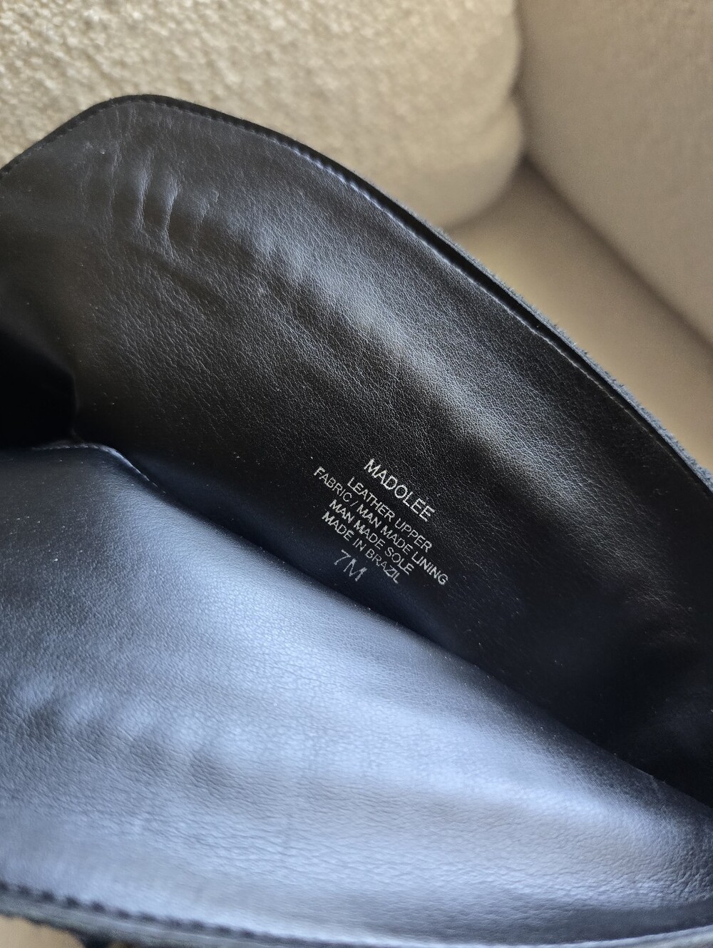 Vince Camuto, Madolee Suede Leather Over the Knee Boots, Black, Size 7 - Picture 8 of 8
